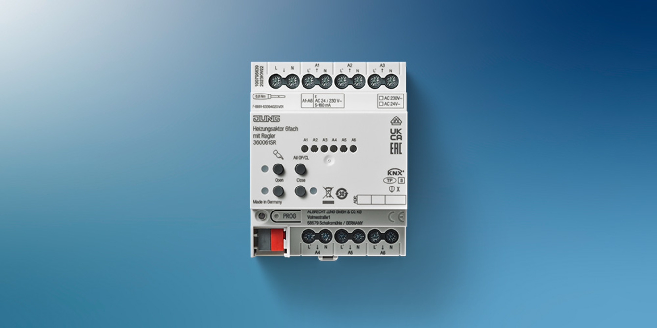 KNX Heizungsaktor 6-fach bei Schuster Elektrotechnik in Heidelberg