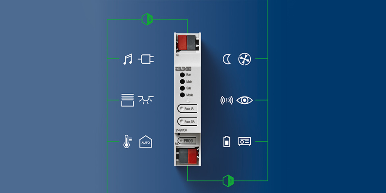 KNX Bereichs- und Linienkoppler bei Schuster Elektrotechnik in Heidelberg