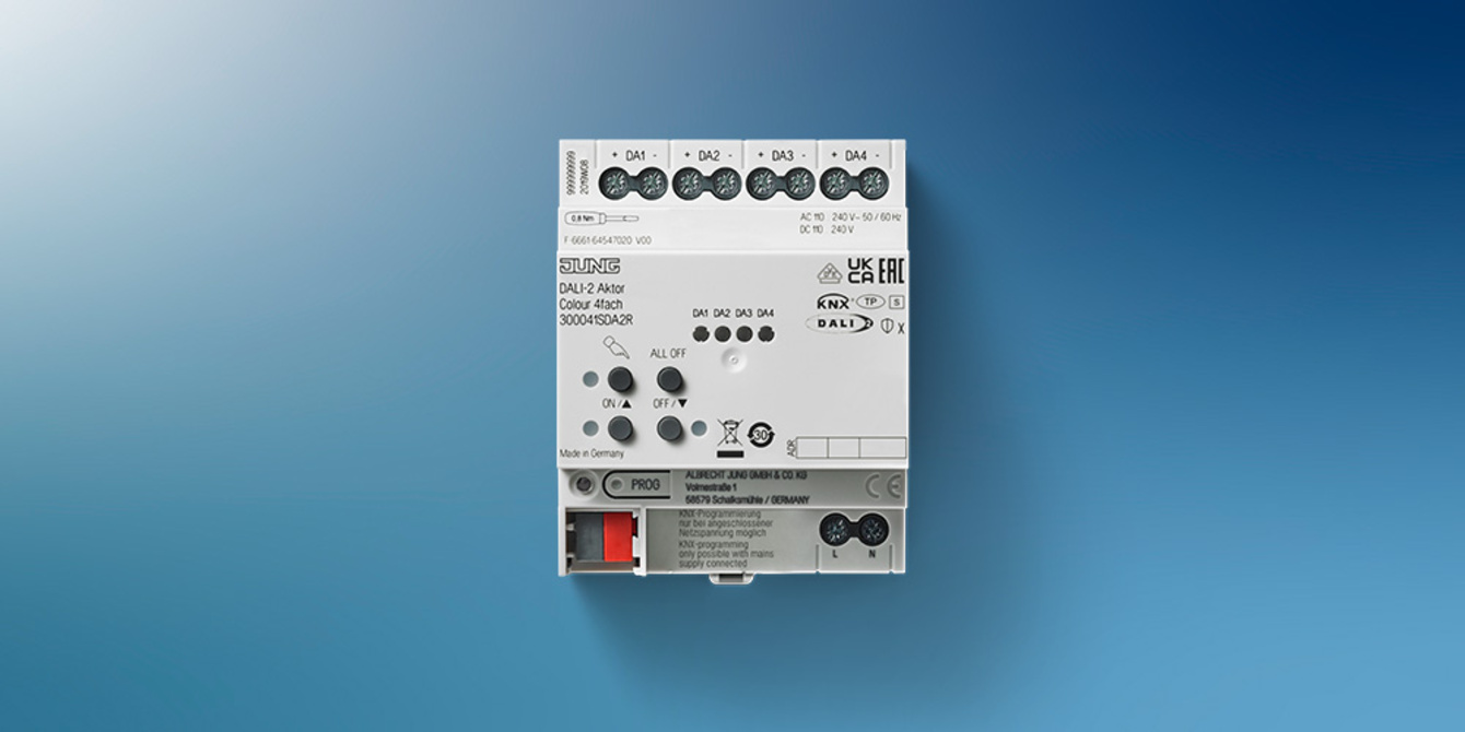 KNX DALI 2 Gateway Colour bei Schuster Elektrotechnik in Heidelberg